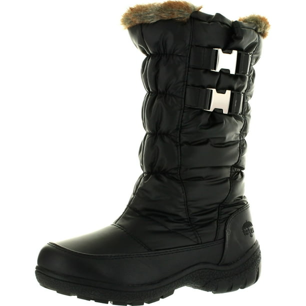 totes womens evelyn waterproof winter boots flat heel