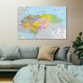 thumbnail image 4 of Honduras Map Posters Poster Cool Artworks Painting Wall Art Canvas Prints Hanging Picture Home Decor Posters Gift 08x12inch(20x30cm), 4 of 6