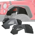 thumbnail image 2 of Ikon Motorsports Compatible with 07-18 Jeep Wrangler Unlimited JK Powder Coated Front Inner Fenders Kits, 2 of 7