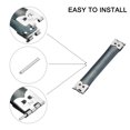 thumbnail image 4 of Metal Interno Flexible Marco - 10uds 90mm/3,5" Bolso Bisagras Resorte Clips para Moneda Bolsa Costura Monedero Fabricación Bricolaje, 4 of 6