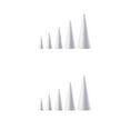 thumbnail image 4 of Wweixi Handcrafted Colored Painting DIY Craft Kit Styrofoam for All 75-84 inch Sizes White 2.75-9.84 Inch 2Set, 4 of 6