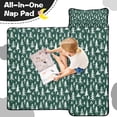 thumbnail image 4 of Green Christmas Tree Pattern Toddler Nap Mats for Kids Preschool,50"x20" Sleeping Mat Bag or Kids,Toddler Sleeping Bag,Toddler Nap Mat or Daycare, 4 of 6