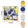 thumbnail image 4 of Efavormart 54 Grams Round Paper & Foil Metallic Table Confetti Dots, Balloon Confetti Decor - Gold | Navy | White | Champagne, 4 of 9
