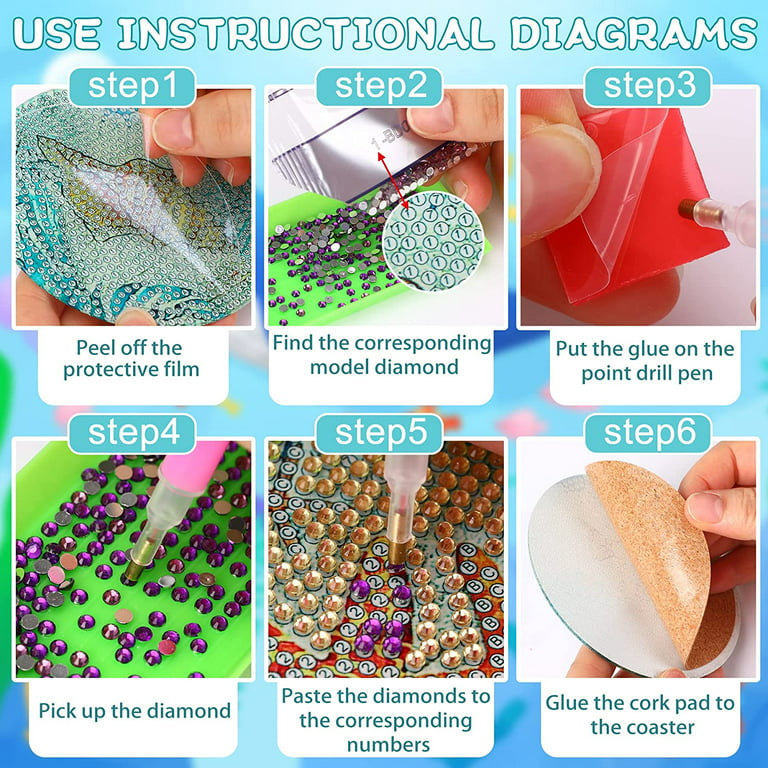 How To Seal Diamond Art Coasters