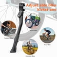 thumbnail image 5 of Bike Kickstands, Adjustable Rear Side Bicycle Kickstand for 24 26 27 29 inch, Riding Kick Stands for Teen Adult Bike 24-29 inch Mountain Bike 700 Road Bike BMX MTB, 5 of 9