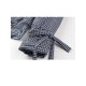 thumbnail image 5 of HH TRAF Chaqueta informal de invierno retro con cuello redondo y encaje de un solo pecho para mujer Chaqueta reversible de algodón a cuadros para mujer Ropa de calle, 5 of 5