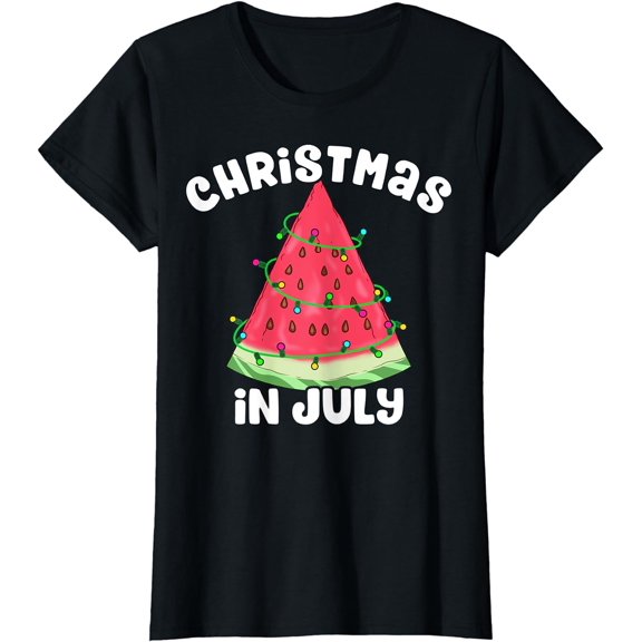 Summer Christmas July In Christmas In July Christmas Melon T-Shirt