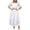 A-White782, variant on Women's Lace Two Piece Sets Short Sleeve Date Party Matching Suits