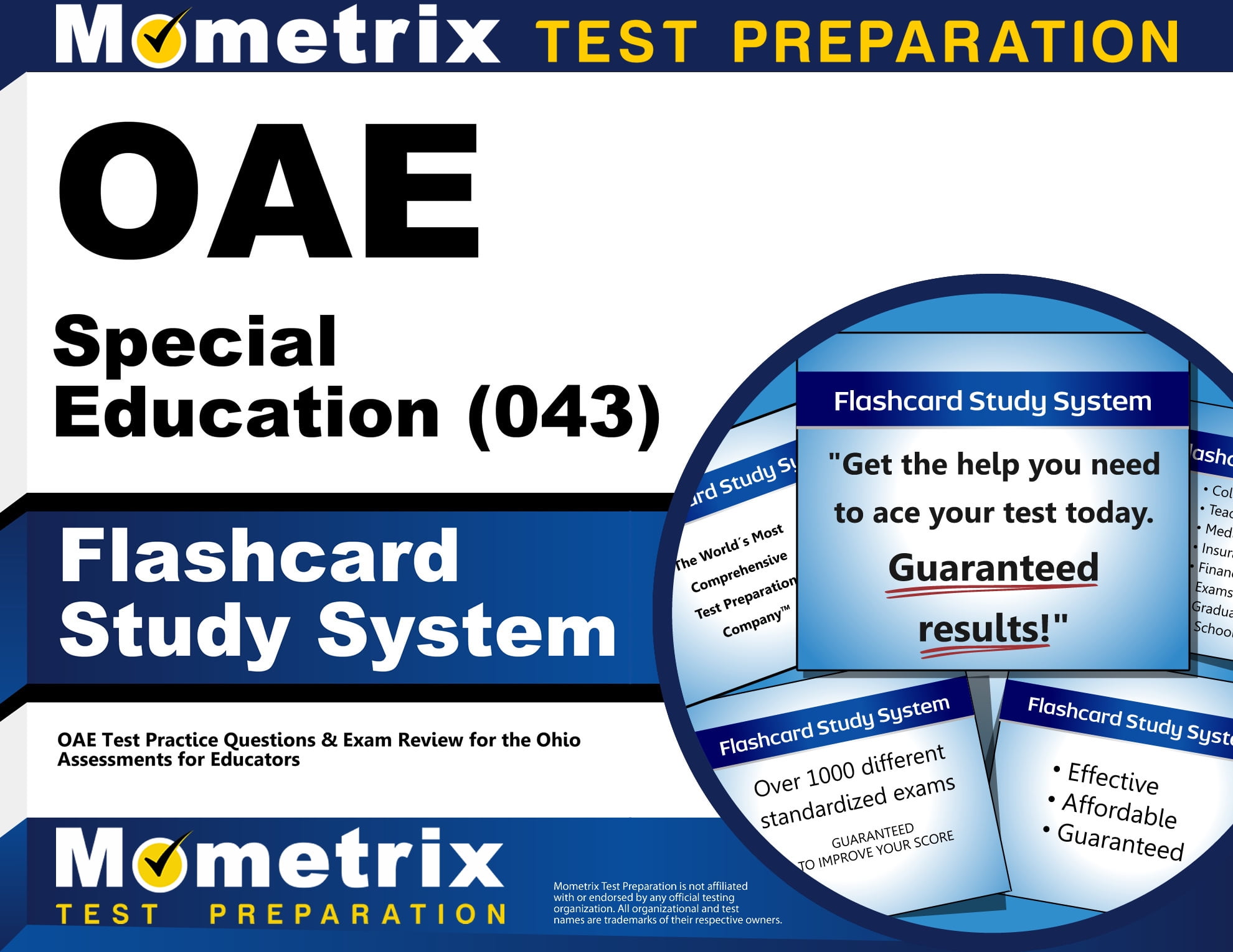 Oae Special Education (043) Flashcard Study System Oae Test Practice