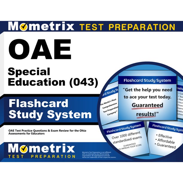 Oae Special Education (043) Flashcard Study System: Oae Test Practice 