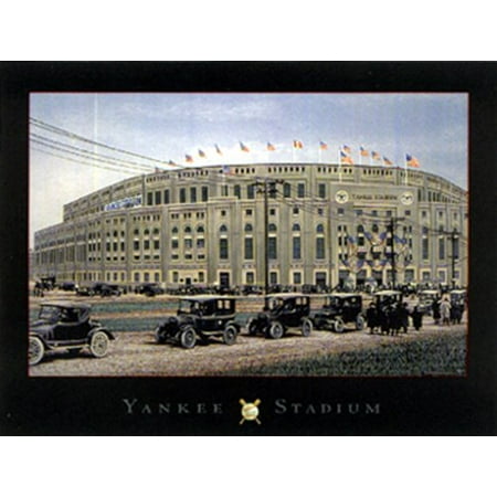 Yankee Stadium by Darryl Vlasak 5x7 Poster (Best Way To Get To Yankee Stadium)
