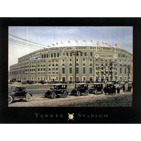 Darryl Strawberry Yankees - Yankee Stadium by Darryl Vlasak 5x7 Poster