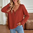 thumbnail image 1 of Ichuanyi lencería lencería invierno nueva moda para mujeres sólidas con cuello en V suelto de manga larga de manga larga mujeres ICHUANYI WER2023082210211, 1 of 7