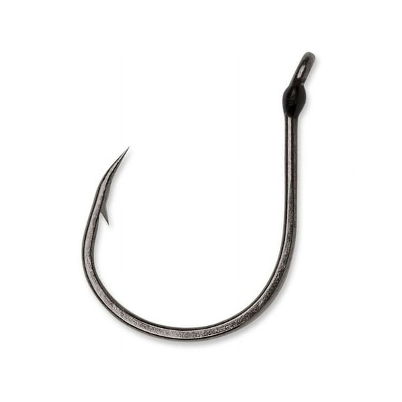 VMC Wacky Hook #4 Black Nickel 6PK