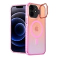 thumbnail image 1 of Funda Case Carcasa Tornasol Color Rosa Con Soporte Premium Para iPhone 11 Compatible Con Magsafe, 1 of 7