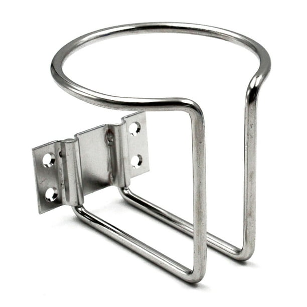 Titular de la taza de acero inoxidable RV Truck Bottle Soporte Hardware Taza de café Cómper Accesorios de Pesca Accesorios de repuesto Jumpingount VI014461-00