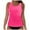 Hot Pink, variant on Women's Underwire Tankini Top Swimsuit Tummy Control Bathing Suit Tops Retro Tank Top Swimwear Modest Swim Top Only(Navy, L)