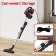 thumbnail image 7 of INSE Corded Stick Vacuum Cleaner, 18Kpa Powerful Handheld Vacuum with 600W Motor, 3-in-1 Multi-cyclone Filtration Lightweight Vacuum Cleaner for Home Carpet Hard Floor Pet Hair, 7 of 7