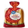 Great Value Sweet Hawaiian Sub Rolls, 12 oz, 6 Count
