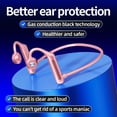 thumbnail image 3 of LACKUST Open Ear Wireless Bluetooth Headphones,Clearance Noise Cancelling Bluetooth Headphones for Kids,Sweatproof Sports Headphones with Mic,Pink, 3 of 7