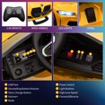 thumbnail image 3 of Eastvita 12V Electric Kids Car M4, Remote, Suspension, Bluetooth, MP3, Double Door, LED, Yellow, 3 of 8