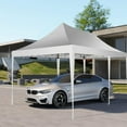 thumbnail image 4 of HOTEEL 10' x 20' Pop up Canopy Tent,Heavy Duty Waterproof Commercial Instant Gazebo,Outdoor Canopy for Party,Wedding,Event,Backyard,White, 4 of 12