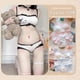 thumbnail image 2 of Ropa interior Kawaii Sanrio Kuromi Cinnamoroll My Melody, traje de Anime japonés Y2K, ropa interior Sexy a la moda para chica, sujetador envolvente a la cadera, 2 of 4