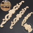 thumbnail image 3 of Dserhfy Wood Carved Corner Onlay Applique European Style Door Furniture Cabinet Decor, 3 of 5