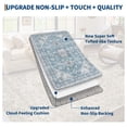 thumbnail image 5 of Living Room Rug 5x7, Washable Boho Area Rug Vintage Low Pile Non Slip Carpet for Bedroom, Dining Room Home Office, 5 of 6