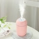 thumbnail image 1 of Xihbxyly Humidificador Colorido, Silencioso, con Luz Led En Aerosol, Portátil, Ideal para El Hogar y La Oficina, con Depósito de Agua de 300 Ml, Alimentación Usb de 5 V, Colores Rosa, Blanco y Azul M, 1 of 4