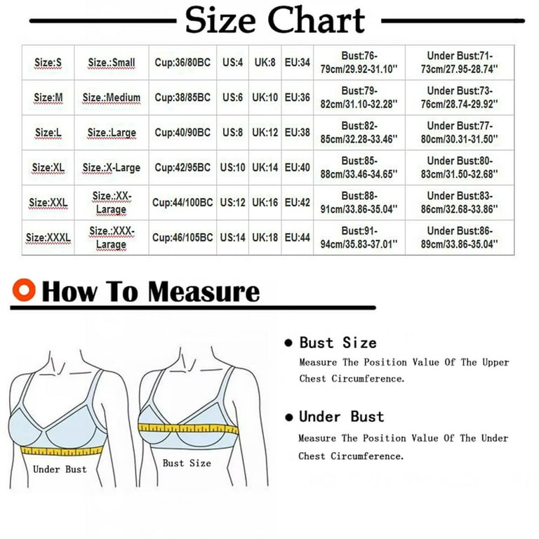 Dqueduo Wirefree Bras for Women ,Plus Size Adjustable Shoulder Straps  Lace Bra Wirefreee Extra-Elastic Bra Active Yoga Sports Bras 36B/C-46B/C,  Summer Savings Clearance 