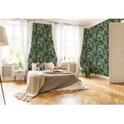 SFE Elegant Leaves Green Wallpaper