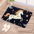 thumbnail image 5 of Unicorn Non-Slip Polyester Office Mat Chair Rug - Machine Washable Office Rug, 5 of 6