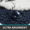 thumbnail image 3 of Alfombra De Baño Antideslizante, Alfombra De Baño De Microfibra Suave, Alfombra De Ducha Absorbente De Agua, Lavable A Máquina, 50 X 80 Cm - Azul Oscuro, 3 of 5