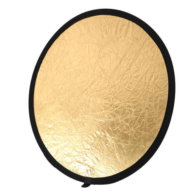 Reflector de iluminación de 2 en 1, Reflector de iluminación Portátil de 60 cm / 23.6in Multi PropÓsito Con Bolsa de Transporte para Fotografía en Interiores y Exteriores