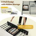 thumbnail image 4 of 62.9" Pull Out Sofa Bed,3-in-1 Pull Out Couch with 5-Position Adjustable Backrest,Convertible Sleeper Sofa Bed with Storage & USB, 4 of 10