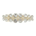 thumbnail image 5 of Unique Bargains 1 Pc Hair Clips Grace Rhinestone Side Princess Spring Clip Hairdo Clip Gold Tone Silver Tone, 5 of 5