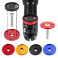 thumbnail image 2 of letairis Aluminium Alloy Bicycles Computer Holder Anodized Anti-rust Cycling Handle Bar Bracket Support Replacement for Gold 1 Pc, 2 of 6