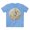 Carolina Blue, variant on Medallion Shirt, Shirt with Medallion, Tee Shirt with Medal