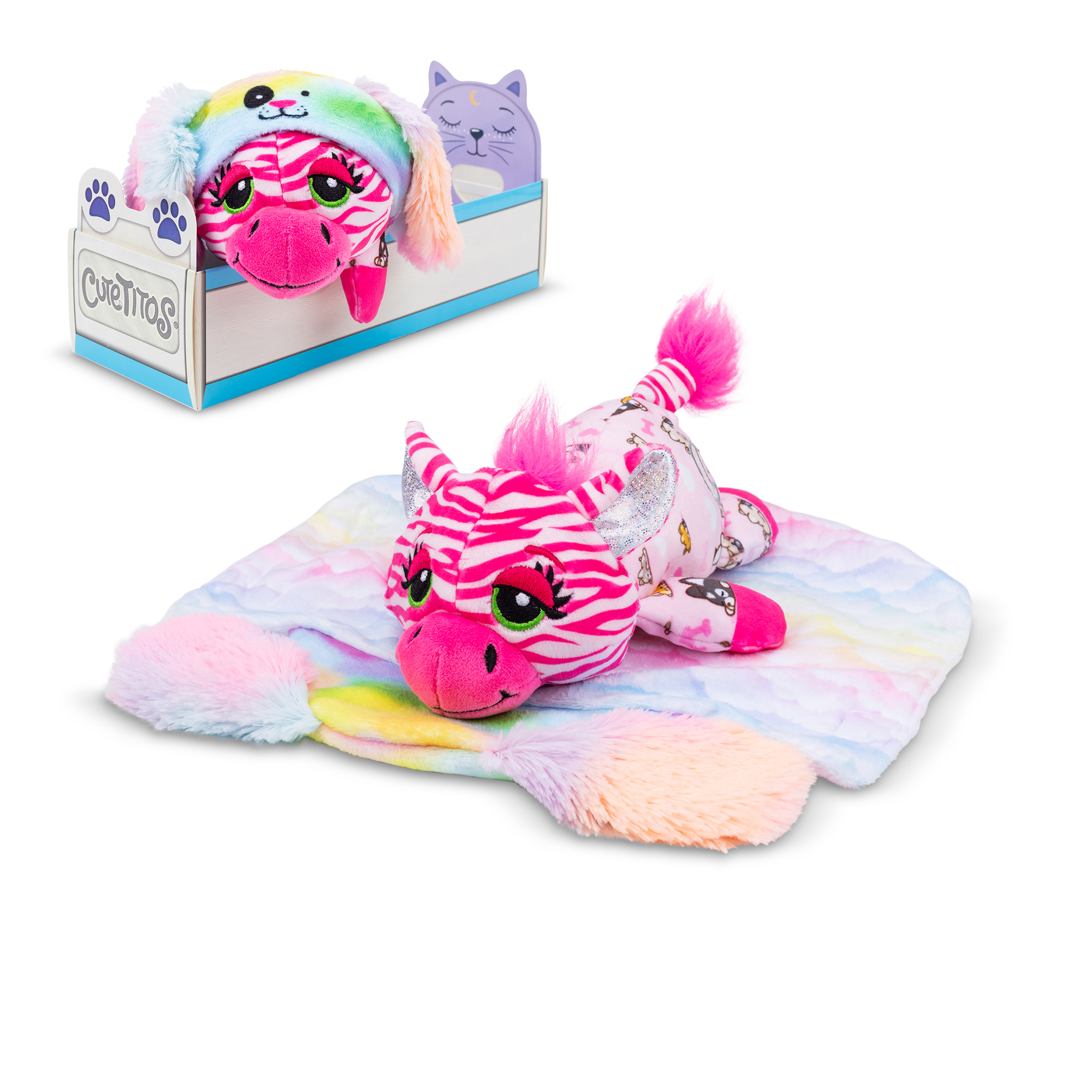 Cutetitos Sleepitos Surprise Stuffed Animals, Collectible Sleep Plush, Great for kids age 3 years old and up. - image 3 of 6