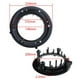 thumbnail image 3 of 4/5/6.5/8inch Ceiling Speakers Cover Decorative Round Metal Net Mesh Grille Ceiling Speakers Grill Holder Mouting Base 6.5 inch base, 3 of 4