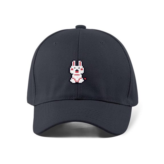 Pixelart Cute Bunny Hat  -Image by Shutterstock,  Small