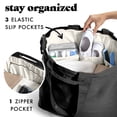 thumbnail image 4 of Fit + Fresh All The Things XL Tote Bag, Travel & Overnight Bag, Black, 4 of 8