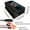 Black 110V, variant on 4000W Power Inverter 12V to 220/110 Solar/Car/Home Use, Pure Sine Wave for LED Display, Camping ,Multiple Protections