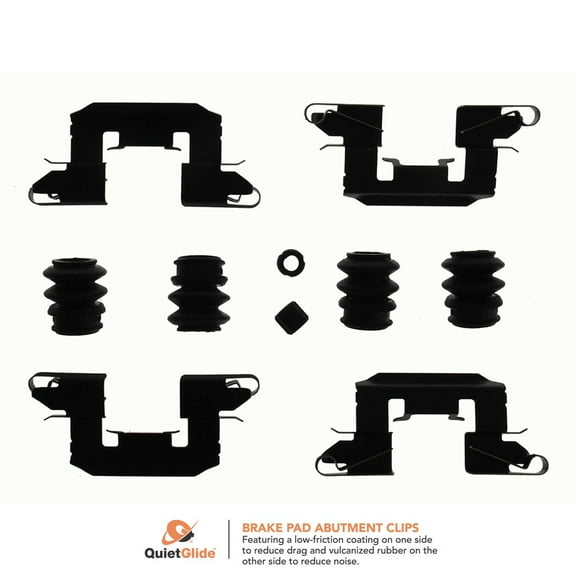Carlson H5847Q Disc Brake Hardware Kit for Ford Fiesta, Mazda 2