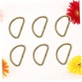 thumbnail image 3 of UPOUART 100 Pcs Anneaux en Métal Design Simple pour Amateurs d'Artisanat Couleur Dorée, 3 of 7