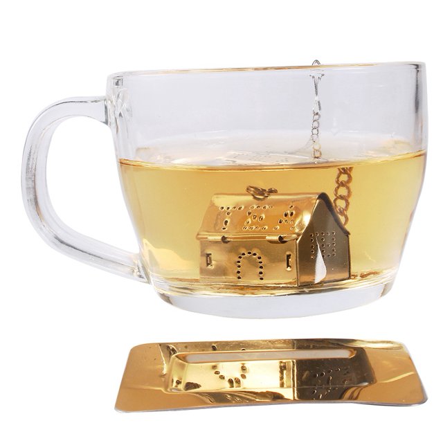 Tea Infuser Stainless Steel Tea Filter Tea Interval Diffuser For Loose Leaf Tea Coffee Cold Brew Coffee Maker