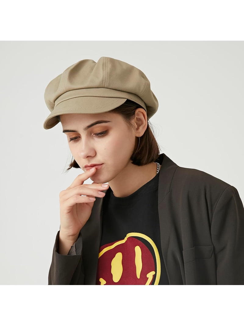 DOVACKA Classic Newsboy Hat, Unisex Ivy League Style Outdoor  display picture 1