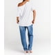 thumbnail image 4 of Tops de Mujer con Hombros Descubiertos, Camisetas Oversize de Corta, Ropa Informal de Moda de y Verano 2025. XL, 4 of 8