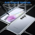 thumbnail image 5 of JETech 3 in 1 Matte Case for Samsung Galaxy A35 5G with 2-Pack Tempered Glass Screen Protector, Translucent Frosted Shockproof Phone Cover with Camera Protection (Frosted Clear), 5 of 6
